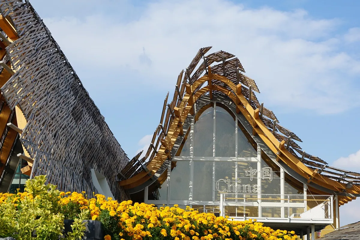 expo, architecture, milan, modern, world's fair, china, pavillion