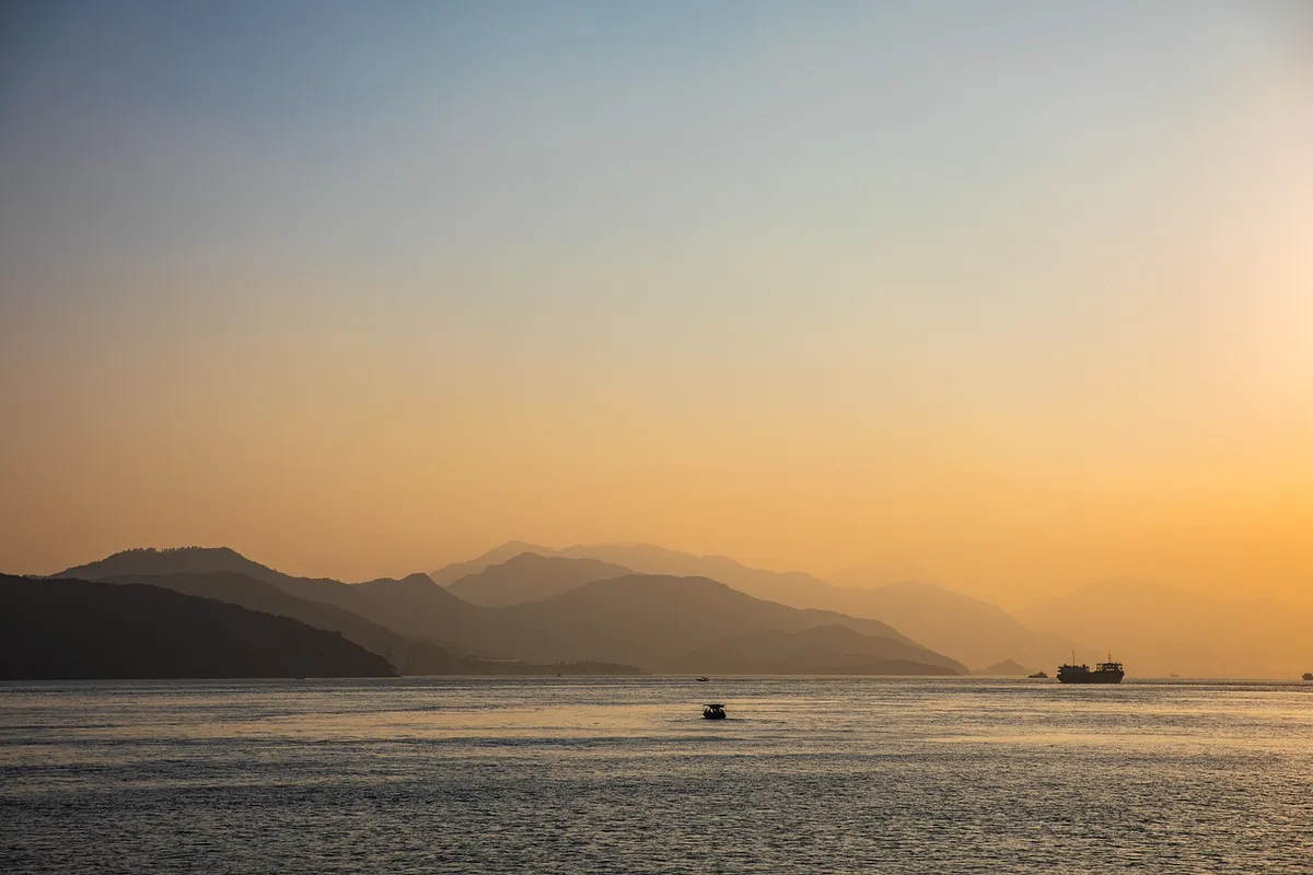 ocean, sunset, hong kong, dusk, evening, sea, landscape, nature, hong kong, hong kong, hong kong, hong kong, hong kong, Hong Kong